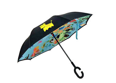 Control abierto invertido revés del manual de la impresión del arte de la historieta del paraguas de los niños