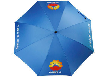Logotipo promocional auto de la pantalla de seda de la manija de EVA de los paraguas del golf de un tamaño más grande