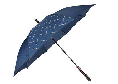 Paraguas impresos promocionales del diámetro el 120CM, paraguas grande del golf del apretón firme
