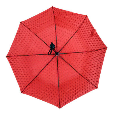 34&quot; metal provee de costillas el paraguas compacto plegable del golf tres
