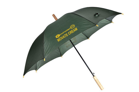 Abra el paraguas compacto del golf del marco de aluminio del diámetro el 103cm
