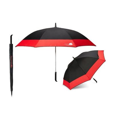 Paraguas abierto auto del palillo de las costillas cercanas manuales de la fibra de vidrio