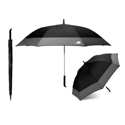 Paraguas abierto auto del palillo de las costillas cercanas manuales de la fibra de vidrio