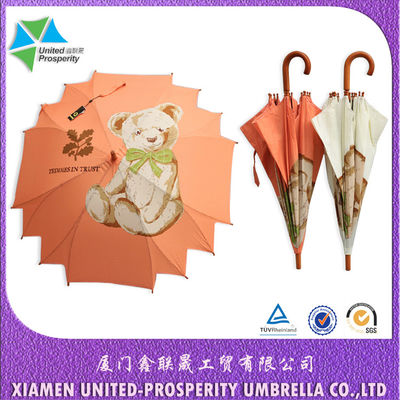 Paraguas compacto del metal del TUV de los niños al aire libre del eje