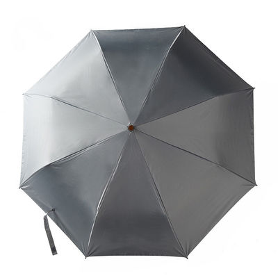 Paraguas de Mini Foldable Auto Open Paraguas con las costillas del metal