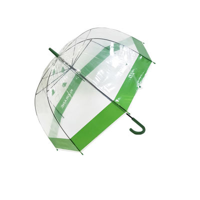 BSCI 23 avanzan lentamente el paraguas transparente transparente de la lluvia del POE