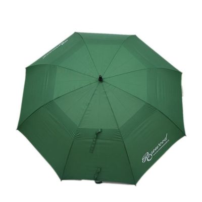 Paraguas compacto 27&quot; del golf del eje libre AZO de la fibra de vidrio *8K