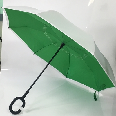 Paraguas cercano de la capa doble 190T del revés libre AZO del poliéster