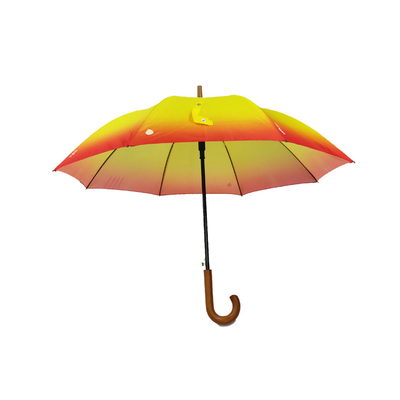 Digitaces de encargo que imprimen el paraguas abierto del golf del manual de la pongis 190T