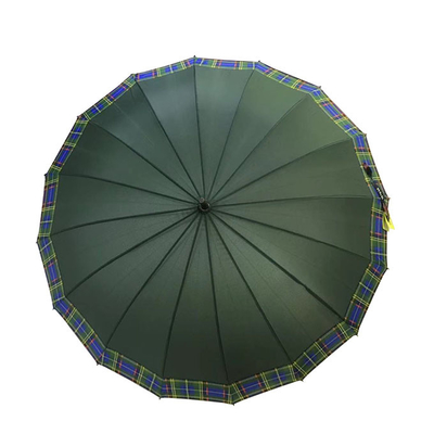 Paraguas personalizado pongis del golf de las costillas de la protección 24 de Sun