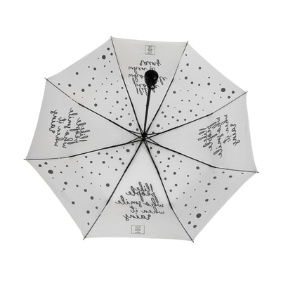 Hueso ligero Mini Compact Umbrellas de la fibra de vidrio de la BV