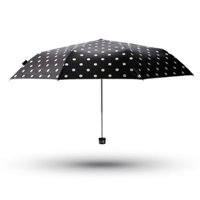 3 Digitaces plegables de encargo que imprimen el paraguas a prueba de viento de la lluvia de la capa ULTRAVIOLETA
