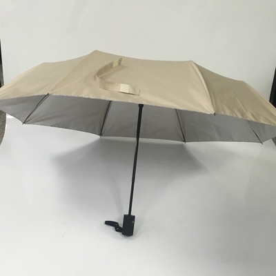 190T paraguas de la protección de la pongis UPF30+ Sun con la capa ULTRAVIOLETA