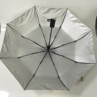 190T paraguas de la protección de la pongis UPF30+ Sun con la capa ULTRAVIOLETA