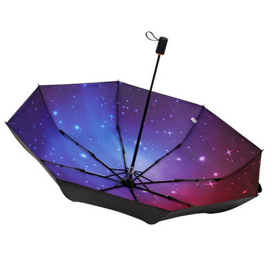 Paraguas plegable de la pongis 3 estupendos abiertos del manual de las señoras mini