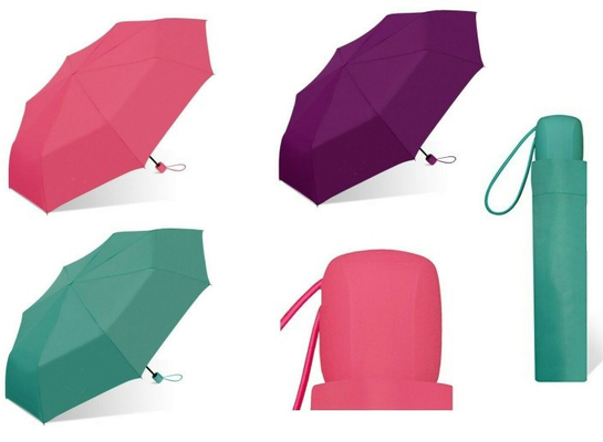 42&quot; paraguas abierto de Mini Folding Solid Color Manual del ARCO