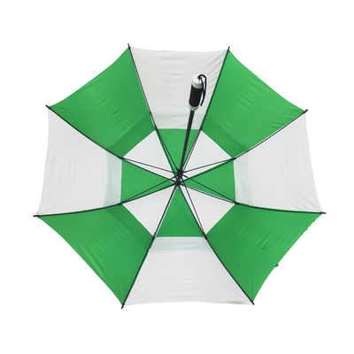Oro paraguas de la lluvia del golf de 68 pulgadas para la promoción