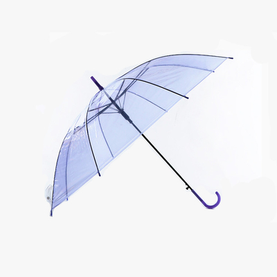 Pulgada de encargo x 8K del plegamiento 23 de Logo Adult Poe Umbrella Transparent 3