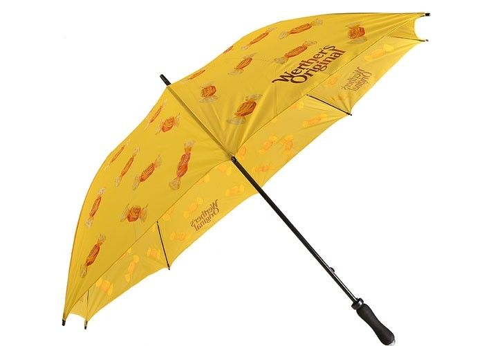 30 pulgadas del golf de los paraguas del cliente del logotipo de manija promocional manual de EVA