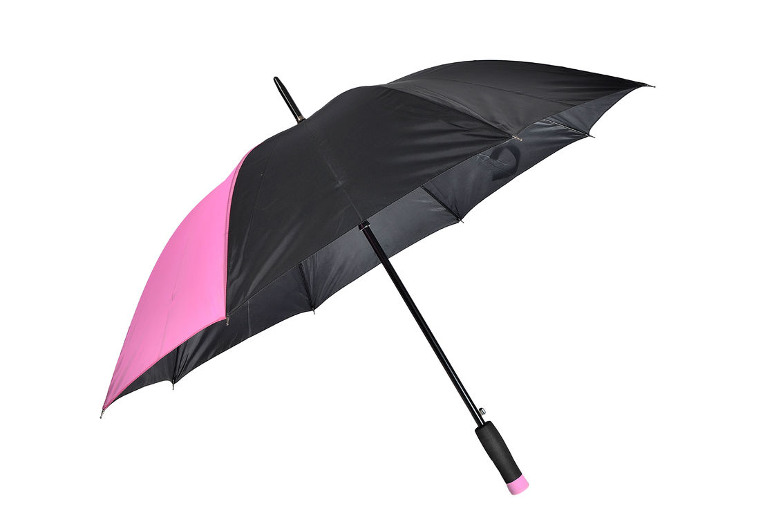Paraguas a prueba de viento manual libre AZO del golf de 23&quot; 8 costillas