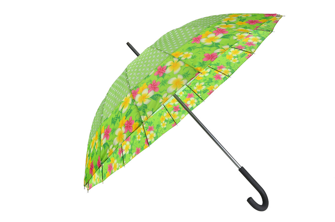Paraguas regular abierto auto de la impresión de pantalla de seda para la publicidad