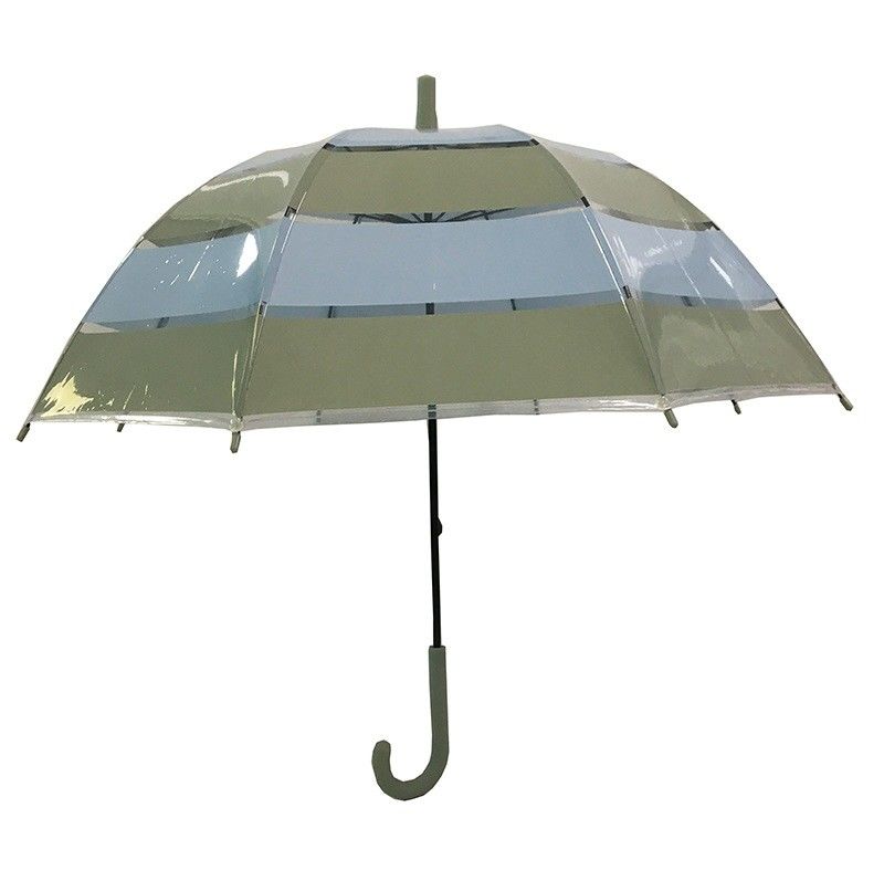 La bóveda transparente forma el POE embroma el paraguas compacto